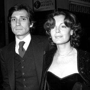 Daniel Biasini et Romy Schneider. Cérémonie des César en 1980.
Photo de Bestimage