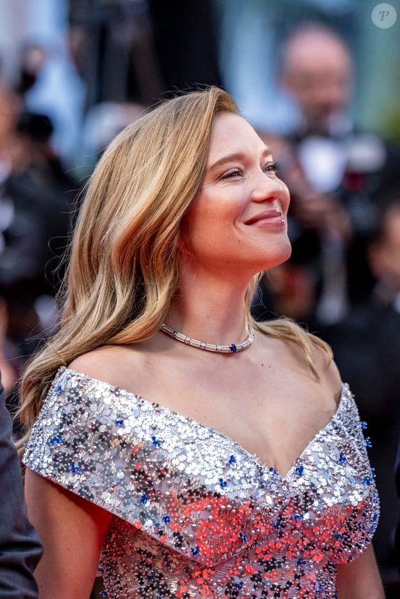 Léa Seydoux - Montée des marches du film " Le deuxième acte " pour la cérémonie d'ouverture du 77ème Festival International du Film de Cannes, au Palais des Festivals à Cannes. Le 14 mai 2024
© Olivier Borde / Bestimage