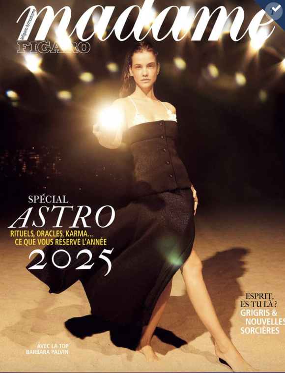Couverture de "Madame Figaro en décembre 2024