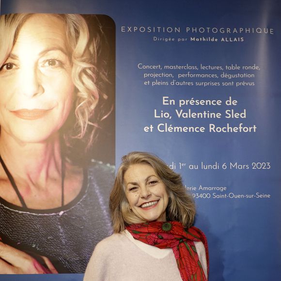 Exclusif - Lio lors de l'exposition "Ode à l'art féminin" à la galerie Amarrage à Saint-Ouen. Le 2 mars 2023
© Cédric Perrin / Bestimage