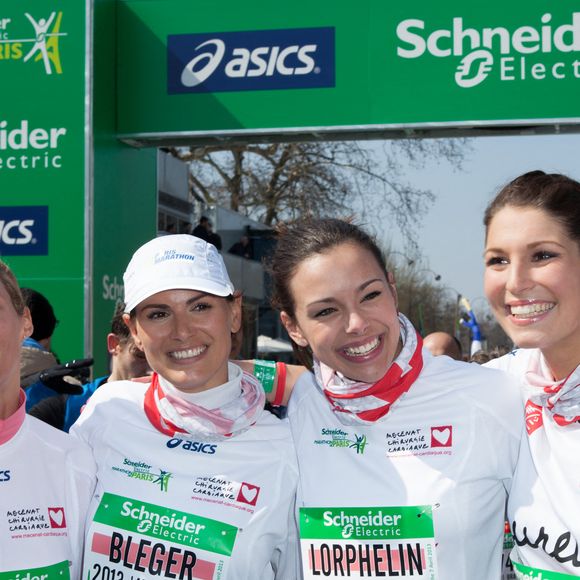 Une ex-Miss France a choisi une reconversion surprenante

Sylvie Tellier, Laetitia Bléger, Marine Lorphelin et Laury Thilleman arrivent près des Champs Elysées du 37ème Marathon de Paris. Photo by Audrey Poree/ABACAPRESS.COM
