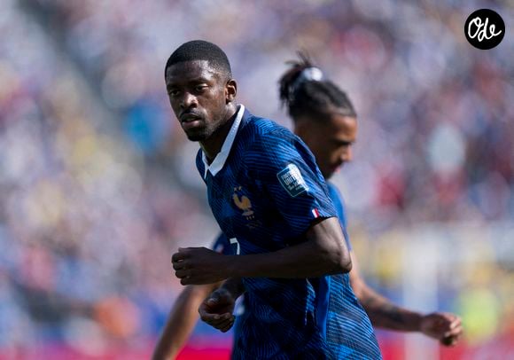 Ousmane Dembélé pendant le match opposant la France à la Suède, le 30 juin 2026. Copyright : DPA/ABACA.