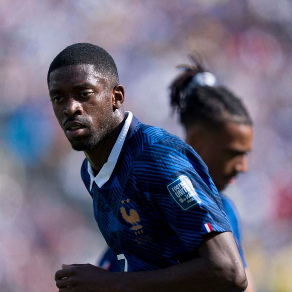 Ousmane Dembélé pendant le match opposant la France à la Suède, le 30 juin 2026. Copyright : DPA/ABACA.