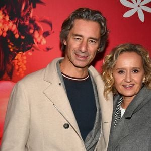 Laurent Solly (président de Facebook France) et sa femme Caroline Roux au concert de M.Galanter au théâtre Music-Hall Show l'Alhambra à Paris, France, le 23 novembre 2023. © Veeren/Bestimage