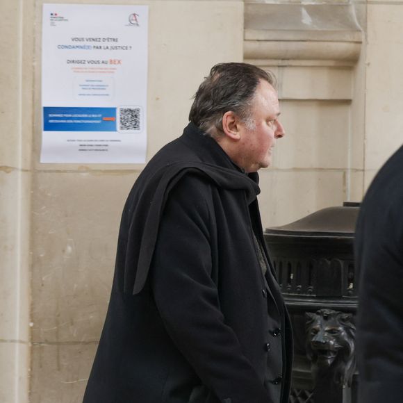 Christophe Ruggia - - Le procès en appel du réalisateur Christophe Ruggia accusé d'agressions sexuelles par Adèle Haenel reprend au palais de justice sur île de la Cité, chambre 2-5 de la cour d'appel de Paris, France, le 23 janvier 2026. © Julien Sarkissian/Bestimage