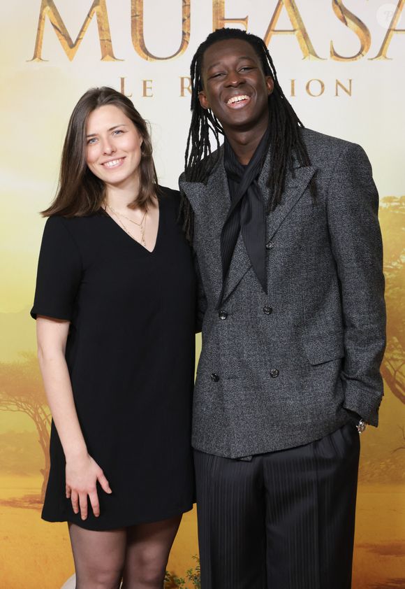 Emilie Rouquette, Mory Sacko - Première du film Disney "Mufasa, Le Roi lion" au cinéma Pathé Palace à Paris le 12 décembre 2024. © Coadic Guirec/Bestimage