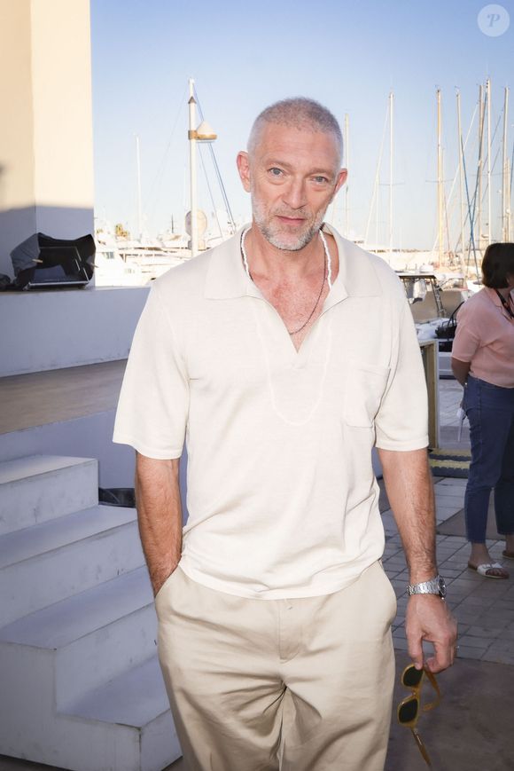 Exclusif - Rendez-vous avec Vincent Cassel en marge de l'émission "C à vous" lors du 77ème Festival International du Film de Cannes le 21 mai 2024. © Jack Tribeca/Bestimage