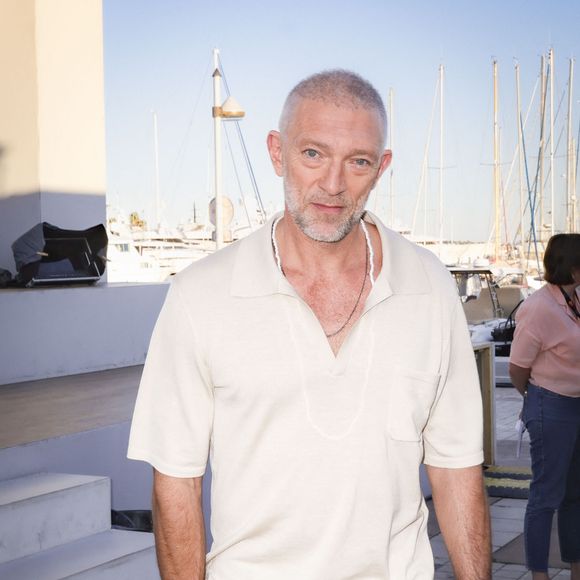 Exclusif - Rendez-vous avec Vincent Cassel en marge de l'émission "C à vous" lors du 77ème Festival International du Film de Cannes le 21 mai 2024. © Jack Tribeca/Bestimage