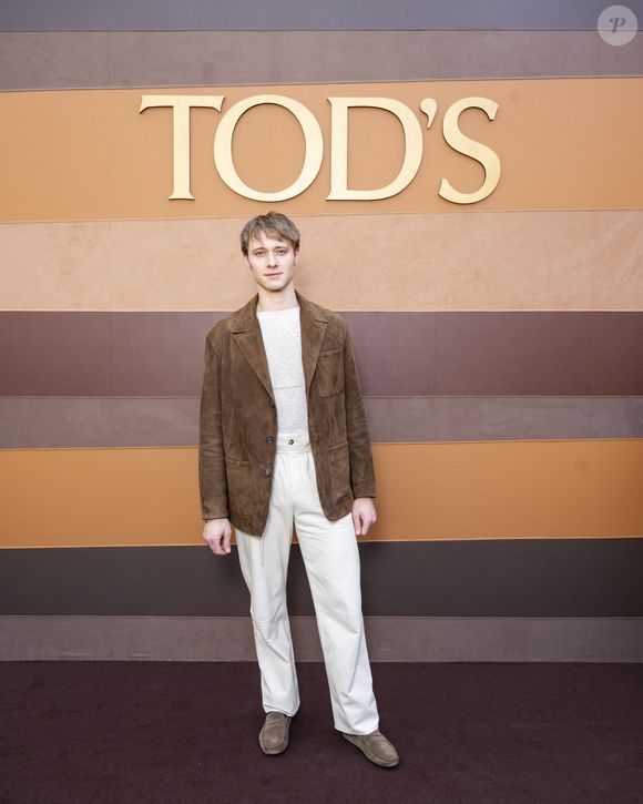 Timofej Andrijashenko - Photocall du défilé Tod's lors de la Fashion Week de Milan (MFW), à Milan, Italie, le 28 février 2025. © Max Montingelli/SGP/Bestimage