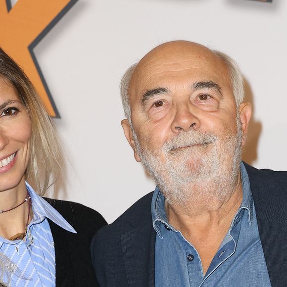 Gérard Jugnot et sa femme Patricia Campi - Première du film "3 jours max" au Grand Rex à Paris le 16 octobre 2023. © Coadic Guirec/Bestimage