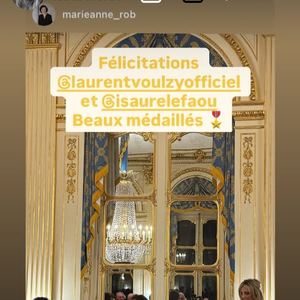 Captures d'écran de la story d'Isaure Le Faou