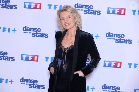 Sophie Davant participe au photocall de Danse Avec Les Stars dans les studios de TF1 le 16 janvier 2025. Photo by Jerome Domine/ABACAPRESS.COM