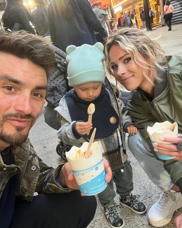 Marion Rousse et Julian Alaphilippe vivent en Andorre avec leur fils, Nino. Photo Instagram.