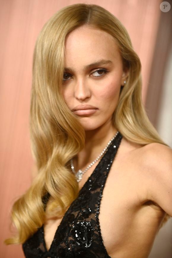 Lily Rose-Depp à la 97e Academy Awards, le 2 mars 2025, à Hollywood. Photo Press Service / BESTIMAGE
