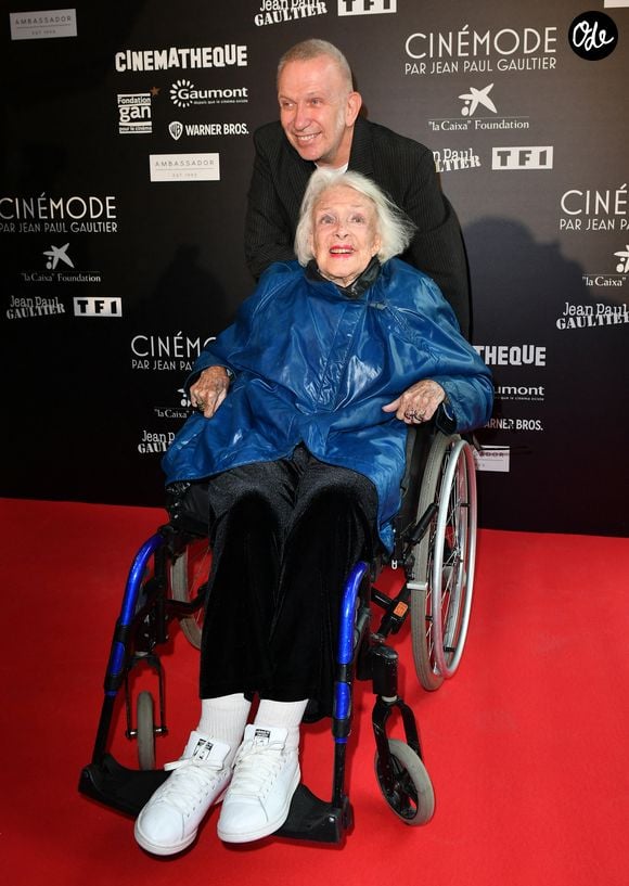 Décédée le 21 février 2024, l'actrice a marqué le cinéma français avec des films comme Le Diable au corps et Vénus Beauté (Institut).

Jean-Paul Gaultier, Micheline Presle - Visite privée de l'exposition Cinémode par Jean-Paul Gaultier à la cinémathèque française à Paris le 3 octobre 2021. © Veeren Ramsamy - Christophe Clovis/Bestimage