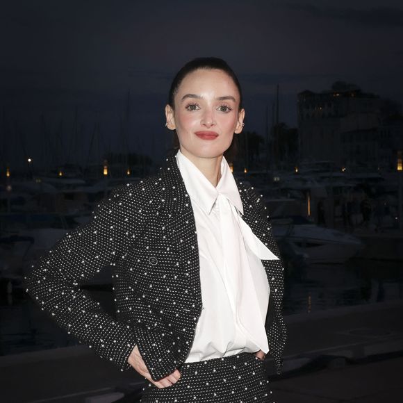 Exclusif - Rendez-vous avec Charlotte Le Bon en marge de l'émission "C à vous" lors du 77ème Festival International du Film de Cannes (14 - 25 mai 2024), le 24 mai 2024.  © Jack Tribeca / Bestimage