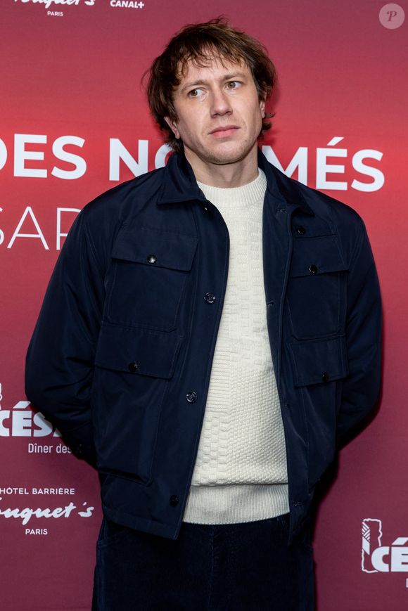 Info - Bastien Bouillon absent de la montée des marches de son film Partir un jour en raison d'une crise d'appendicite - Bastien Bouillon au photocall du dîner des nommés au Cesar 2023 au Fouquet's à Paris le 6 février 2023.

© Olivier Borde / Bestimage