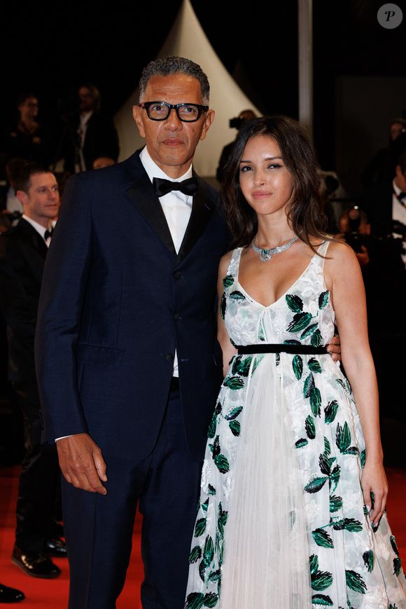 Roschdy Zem, Lyna Khoudri - Descente des marches du film « 13 jours 13 nuits » lors du 78ème Festival International du Film de Cannes, au Palais des Festivals à Cannes. Le 23 mai 2025 © Jacovides-Moreau / Bestimage