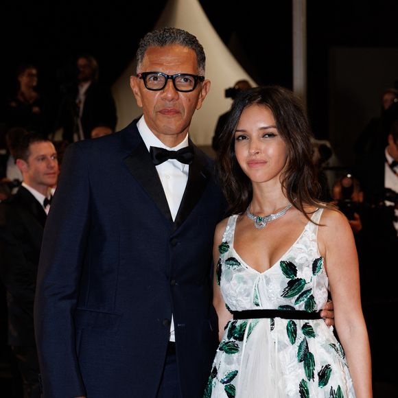 Roschdy Zem, Lyna Khoudri - Descente des marches du film « 13 jours 13 nuits » lors du 78ème Festival International du Film de Cannes, au Palais des Festivals à Cannes. Le 23 mai 2025 © Jacovides-Moreau / Bestimage
