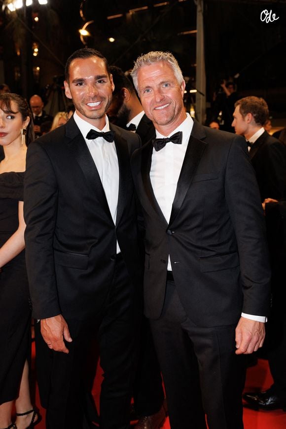 Ralf Schumacher et son compagnon Étienne Bousquet-Cassagne - Montée des marches du film " Alpha " lors du 78ème Festival International du Film de Cannes, au Palais des Festivals à Cannes. Le 19 mai 2025
© Jacovides-Moreau / Bestimage