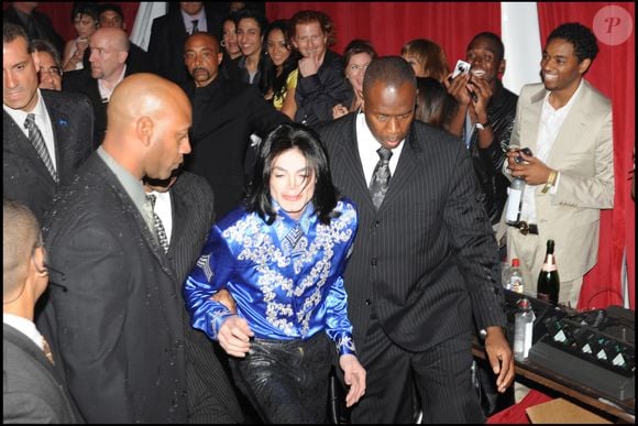 Michael Jackson - Soirée pour les 50 ans de Christian Audigier au Peterson Museum de Los Angeles - 2008. © DANIEL ANGELI / BESTIMAGE