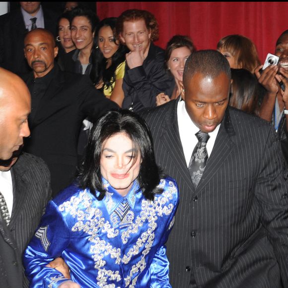 Michael Jackson - Soirée pour les 50 ans de Christian Audigier au Peterson Museum de Los Angeles - 2008. © DANIEL ANGELI / BESTIMAGE