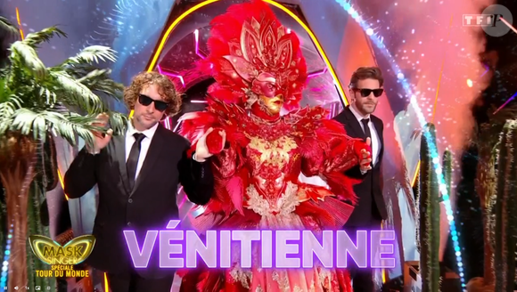 La vénitienne dans Mask Singer 9, prime du 22 mai - capture d'écran TF1