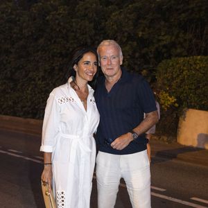 Exclusif - Franck Dubosc et sa femme Danièle - P.Lellouche a joué son spectacle "Stand Alone" au théâtre de Verdure du 41ème Festival de Ramatuelle, le 8 août 2025
© Cyril Bruneau / Bestimage