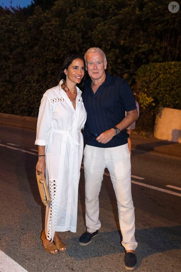 Exclusif - Franck Dubosc et sa femme Danièle - P.Lellouche a joué son spectacle "Stand Alone" au théâtre de Verdure du 41ème Festival de Ramatuelle, le 8 août 2025
© Cyril Bruneau / Bestimage