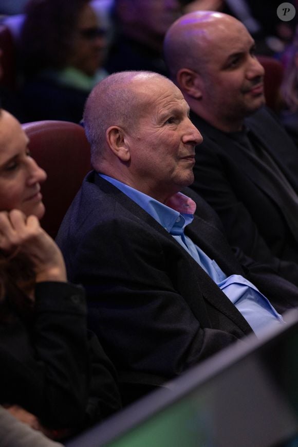 Exclusif - Rolland Courbis lors de l'avant-première de la série "Les héros du Gazon " produit par Jonathan Politur avec Rolland Courbis, au siège de la Fédération Francaise de Football, à Paris le 14 octobre 2025. © Julien Sarkissian / Bestimage