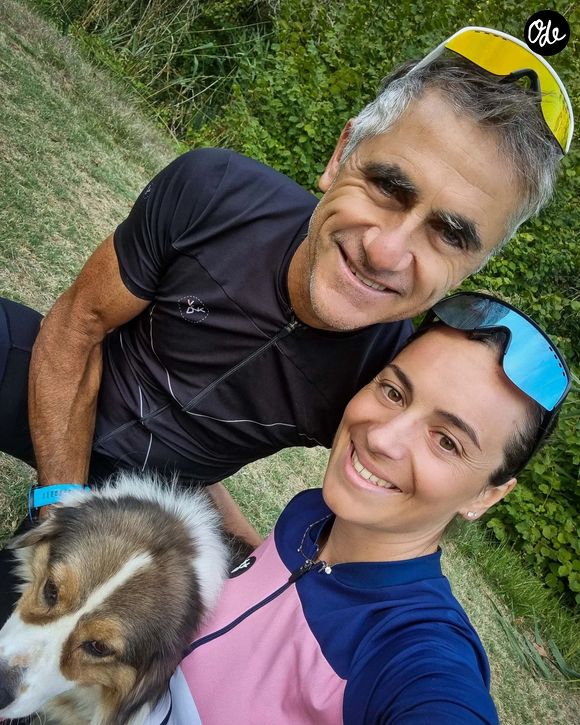 Il a raconté la beauté des paysages et les rencontres faites sur la route.

Laurent Jalabert et Marion sur Instagram