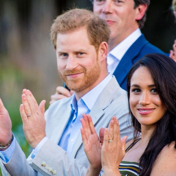 Londres - Le prince Harry, duc de Sussex en compagnie de son épouse Meghan Markle, duchesse de Sussex, et de leurs enfants Archie et Lilly Mountbatten Windsor, probablement dans leur villa de Montecito, en Californie ©Backgrid USA / Bestimage.