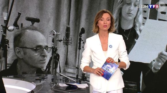Isabelle Ithurburu lors du journal de TF1