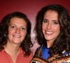 Après sa rupture avec Matthieu Johann, Clémence Castel avait présenté sa nouvelle compagne, Marie Vallognes.
Clémence Castel et sa compagne Marie - Backstage lors du défilé d'ouverture du salon du chocolat à Paris porte de Versailles.
© Veeren / Pierre Perusseau / Bestimage