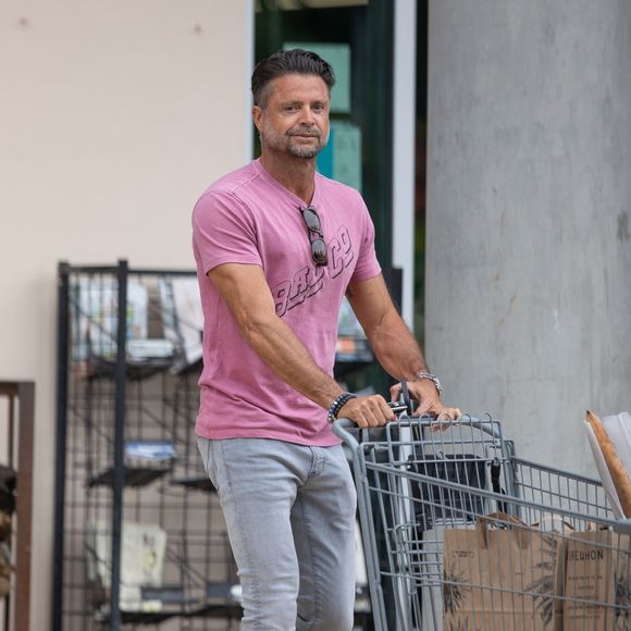 Exclusif - David Charvet fait des courses à Los Angeles, le 11 juin 2023. Backgrid USA / Bestimage