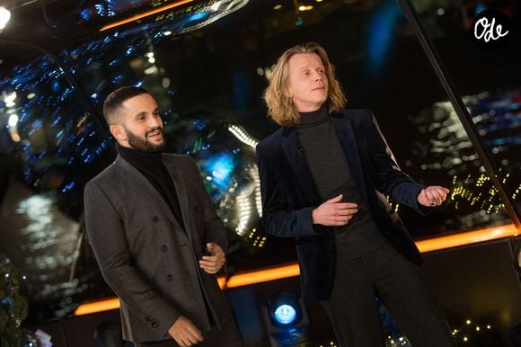 Exclusif - Malik Bentahla, Alex Lutz - Enregistrement de l'émission "Toute la musique qu'on aime", le 9 décembre 2019 à Paris.

© Cyril Moreau / Bestimage