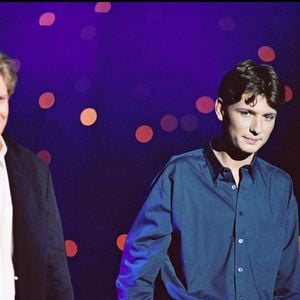 Archives - Patrick Sébastien et son fils Olivier Villa sur scène en 2001