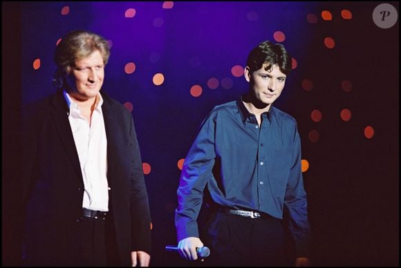 Archives - Patrick Sébastien et son fils Olivier Villa sur scène en 2001