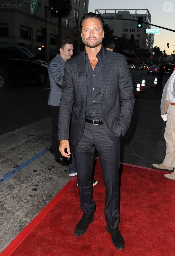 David Charvet assiste à la première de 'Ben-Hur' qui s'est tenue au TCL Chinese Theatre IMAX à Los Angeles, CA, USA, le 16 août 2016. Photo by LuMarPHOTO/Aff-Usa/ABACAPRESS.COM