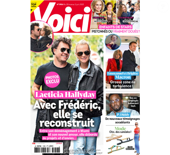 Couverture "Voici" vendredi 30 mai 2025