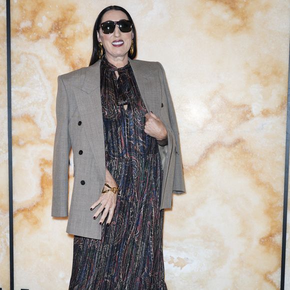 Rossy De Palma - Photo Call pour Le Défilé « Saint Laurent »Collection Prêt-à-Porter Automne/Hiver 2025-2026" lors de la Fashion Week de Paris (PFW), le 11 mars 2025. © Olivier Borde /Bestimage