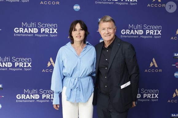 Exclusif - Mathilde Seigner, Jérome Revon - Première édition du Multi Screen Grand Prix : une célébration inédite de la création audiovisuelle française dans le cadre prestigieux du Pullman Paris Tour Eiffel sous la présidence de S. Martin (Directeur Général de l'ARPP : l'Autorité de Régulation Professionnelle de la Publicité et également Président de La Fabrique des Formats) et animée par E. Eméyé (journaliste et présentatrice).
Cet événement a rassemblé les professionnels de l'audiovisuel autour d'une ambition commune : mettre à l'honneur l'excellence de la création française tous formats confondus. Paris le 12 juin 2025 - © Jack Tribeca / Bestimage