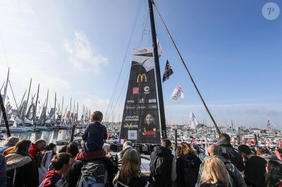 10ème édition du Vendée Globe 2024 aux Sables d'Olonne - Violette Dorange avant la départ de la 10ème édition du Vendée Globe 2024 aux Sables d'Olonne le 9 novembre 2024. MPS Agency / Panoramic / Bestimage