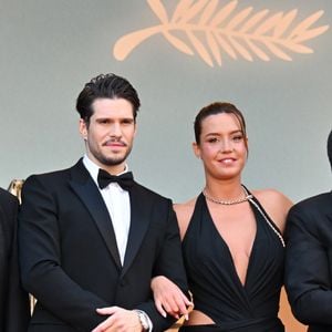 François Civil, Adèle Exarchopoulos - Montée des marches du film « L’amour ouf » lors du 77ème Festival International du Film de Cannes, au Palais des Festivals à Cannes. Le 23 mai 2024 © Bruno Bebert / Bestimage