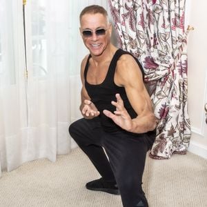 Exclusif - Jean-Claude Van Damme (JCVD) -  Enregistrement de  l'émission Clique X, avec pour invité JCVD (à l'hotel Le Bristol) , présentée par M.Achour et diffusée sur MyCanal en 3 parties à partir du 18 juin 2021. Paris, le 3 juin 2021
© Jack Tribeca / Bestimage