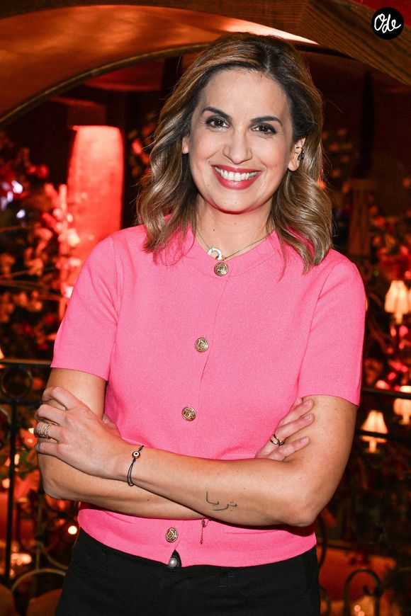 Sonia Mabrouk assiste au lancement de son livre « Reconquerir le sacre », organisé par Five Eyes Production au Buddha Bar à Paris, en France, le 20 septembre 2024. Photo de Jérôme Dominé/ABACAPRESSCOM
