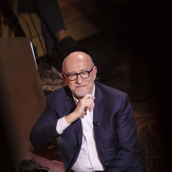 Exclusif - Alain Jakubowicz - Enregistrement de l'émission "On Est En Direct" (OEED), présentée par L.Ruquier et diffusée en direct le 15 mai 2021 sur France 2
© Jack Tribeca / Bestimage