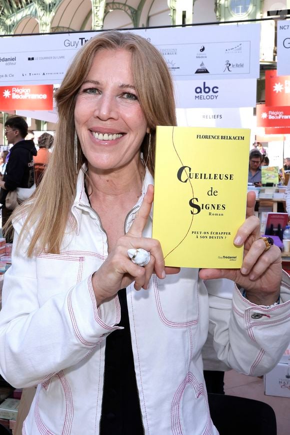 Florence Belkacem - Festival du Livre de Paris 2025 au Grand Palais à Paris le 11 avril 2025. © Cédric Perrin / Bestimage