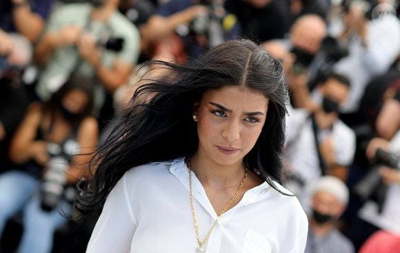 Kenza Fortas au photocall du film Bac Nord (Hors compétition) lors du 74ème festival international du film de Cannes le 13 juillet 2021 © Borde / Jacovides / Moreau / Bestimage