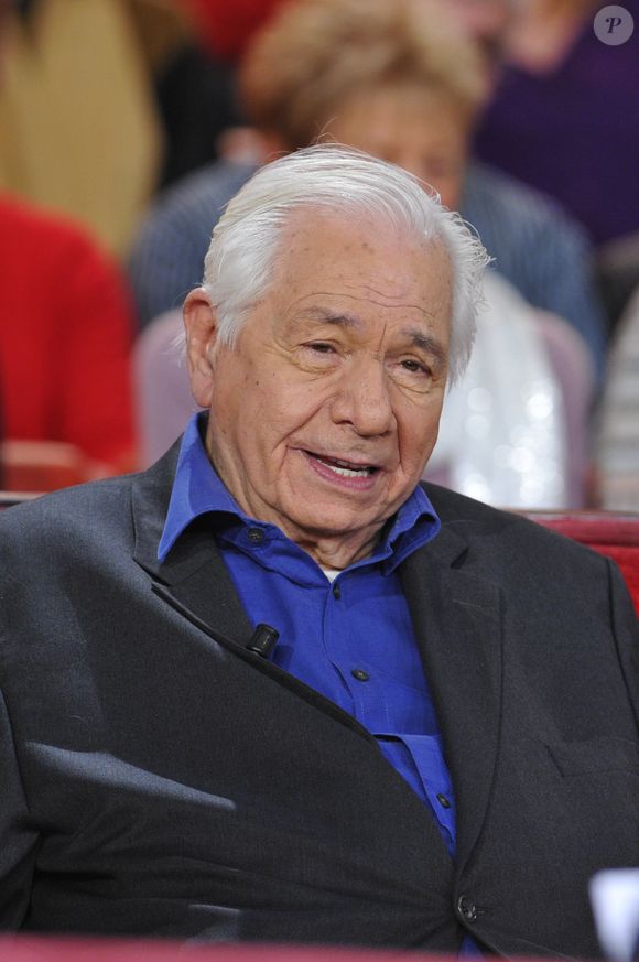 Michel Galabru - Enregistrement de l' emission "Vivement Dimanche" - Emission speciale autour des animaux - a Paris diffusee le 23/12/2012 @agence/ bestimage